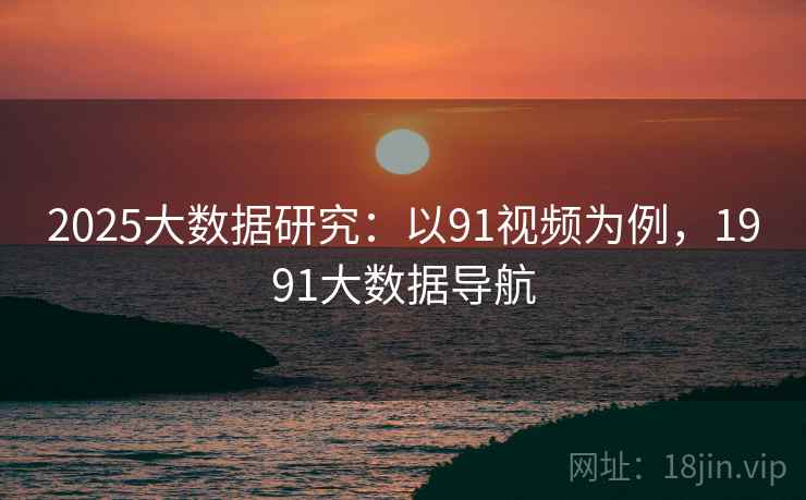 2025大数据研究：以91视频为例，1991大数据导航  第1张