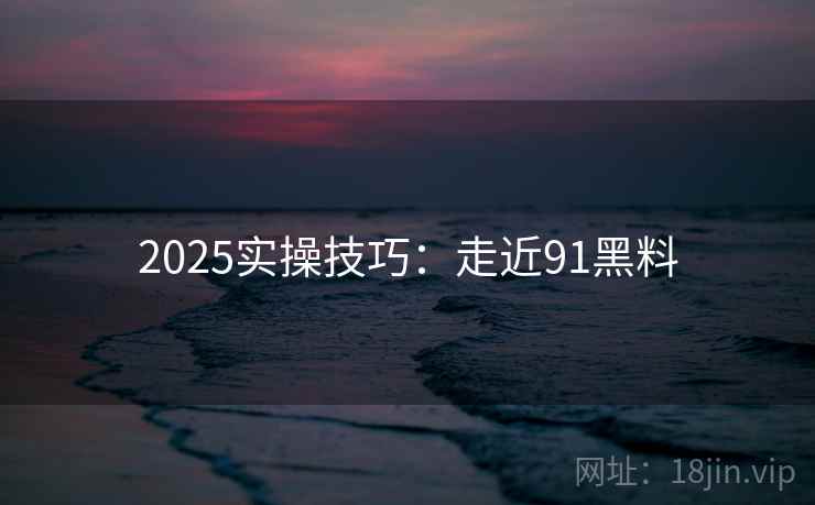 2025实操技巧：走近91黑料  第2张
