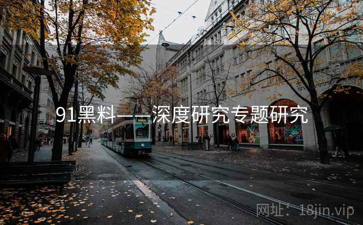 91黑料——深度研究专题研究  第1张