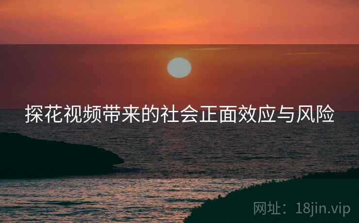 探花视频带来的社会正面效应与风险  第2张