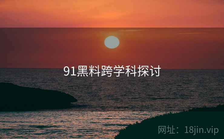 91黑料跨学科探讨  第1张