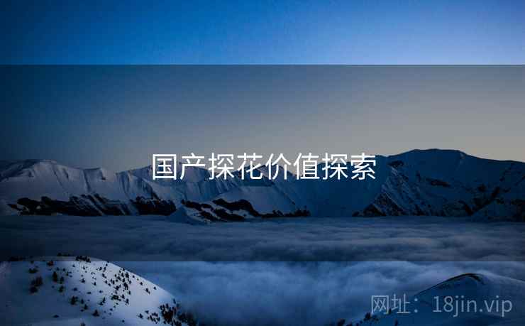 国产探花价值探索  第2张