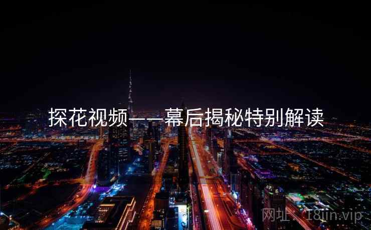 探花视频——幕后揭秘特别解读  第2张