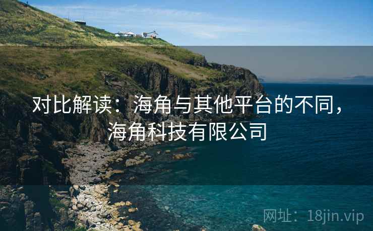 对比解读：海角与其他平台的不同，海角科技有限公司  第1张