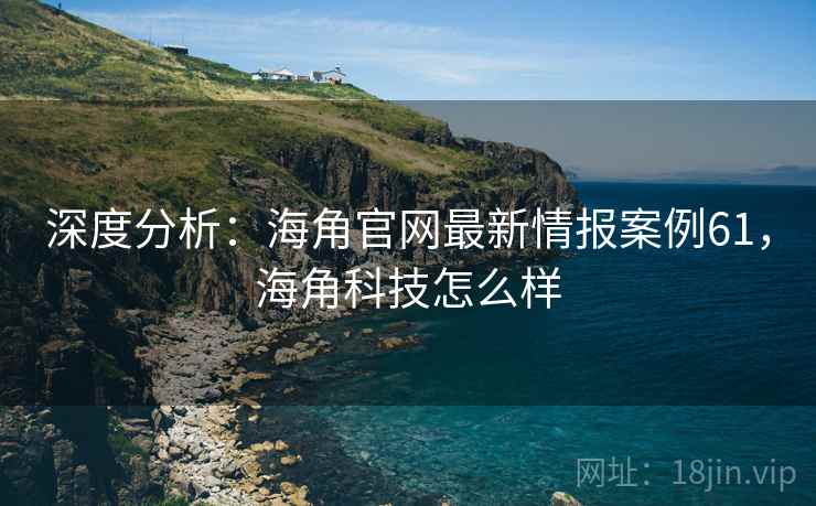 深度分析：海角官网最新情报案例61，海角科技怎么样  第1张